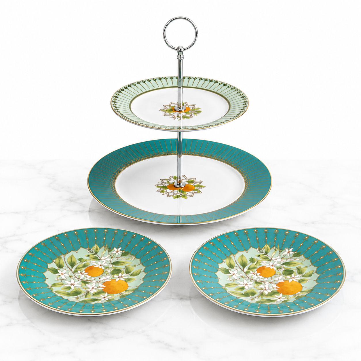 Set À Gâteaux – Collection Fleur d'oranger