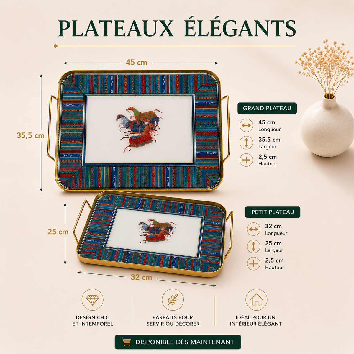 Plateau Rectangle - Tribal