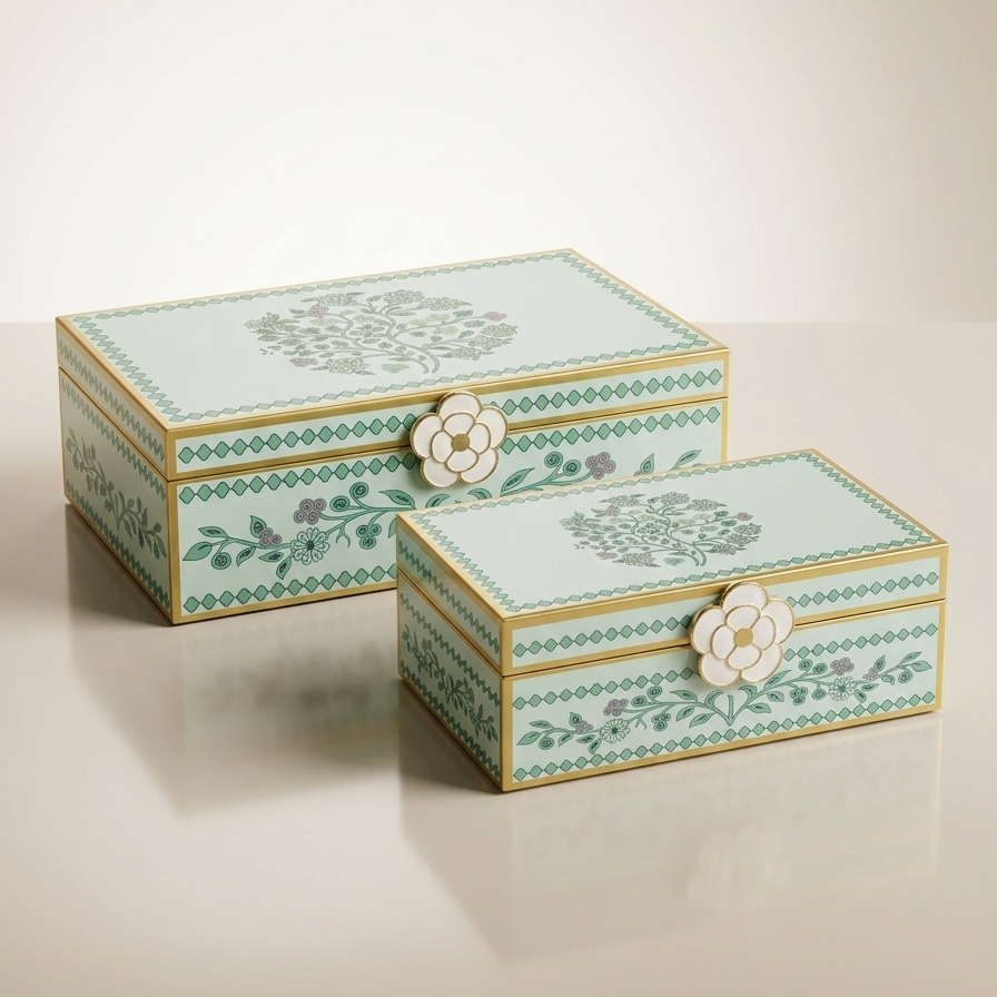 Boite a bijoux - Collection printemps