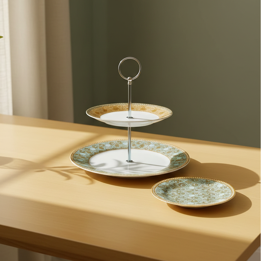 Set À Gâteaux - Bohème Turquoise