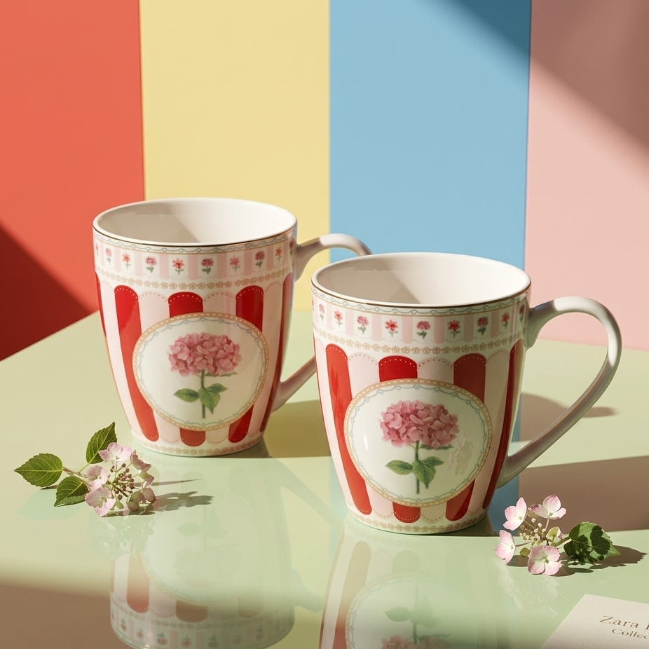 Ensemble De 2 Mugs – Fleur De Palais