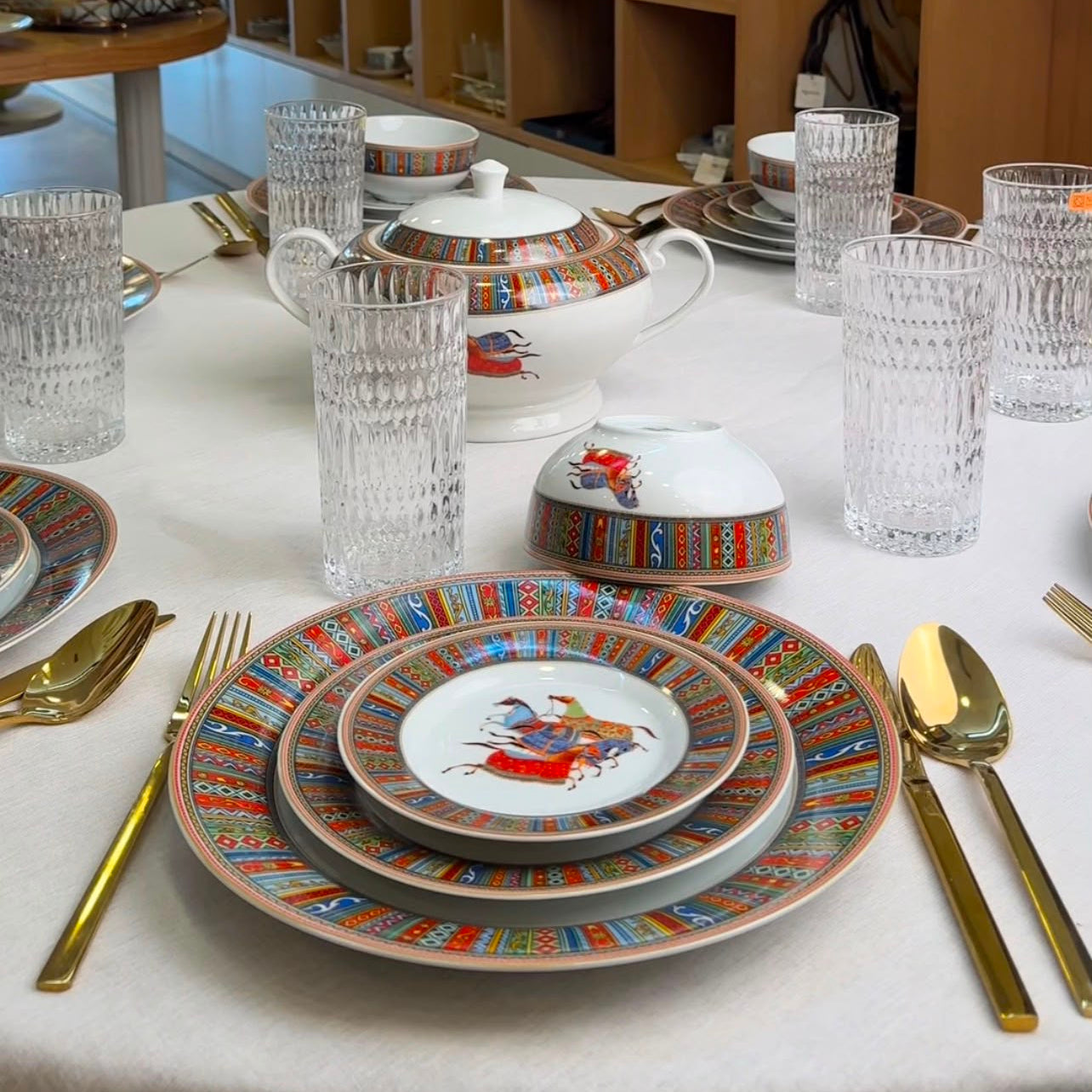Service De Table 49 Pièces Tribal