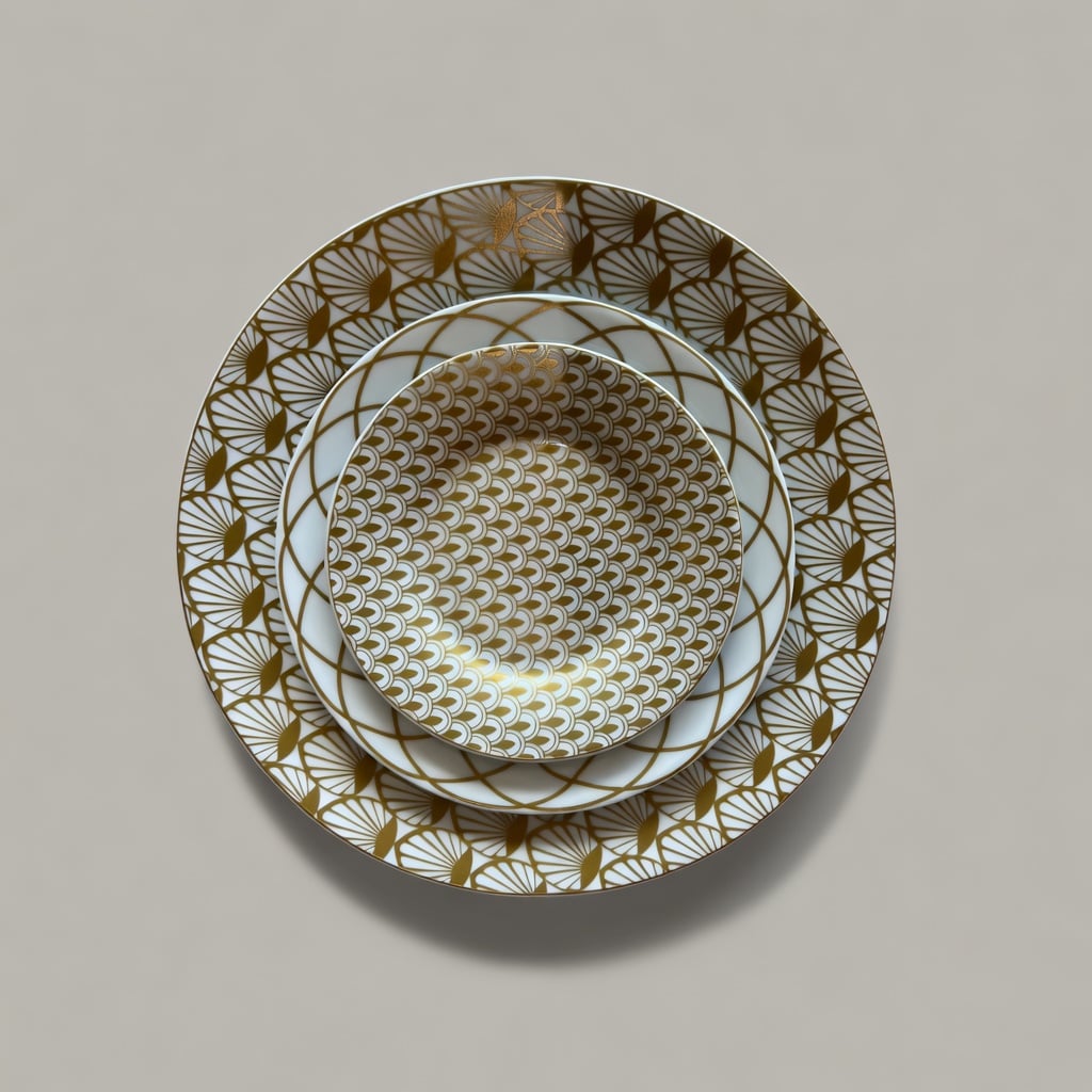 Service 18 Pièces – Golden Deco
