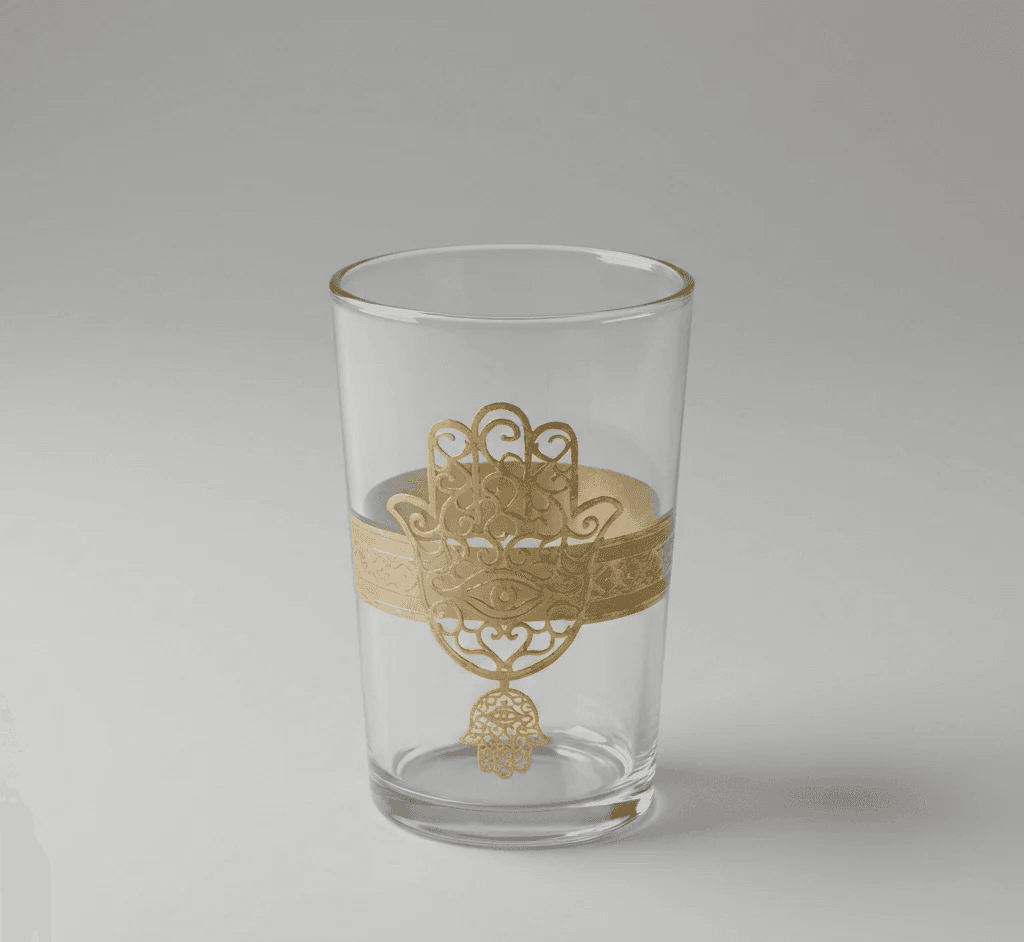 6 Verres A The Khmissa Kounouz Dore