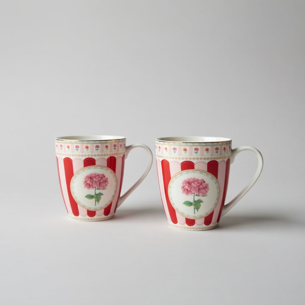 Ensemble De 2 Mugs – Fleur De Palais