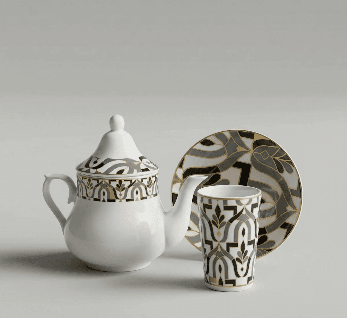 Ensemble Petit Déjeuner 13 Pièces – Arabesque