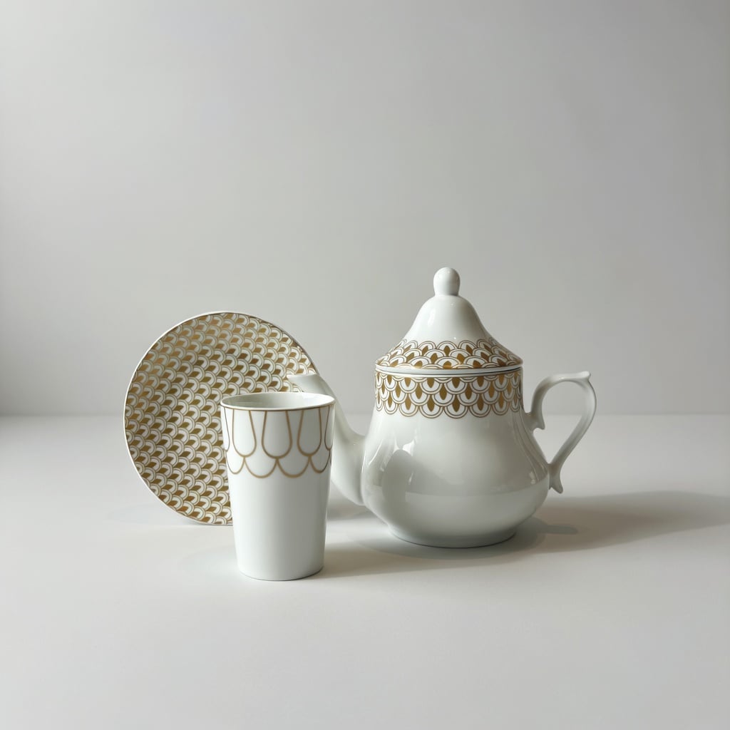 Ensemble Petit Déjeuner 13 Pièces – Golden Deco