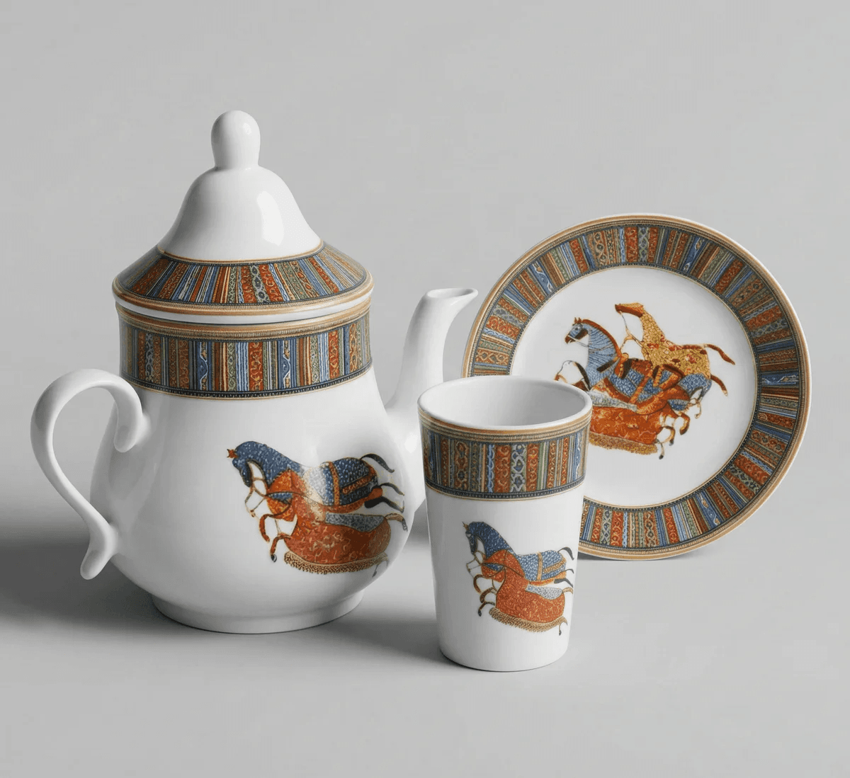 Ensemble Petit Déjeuner 13 Pièces – Tribal