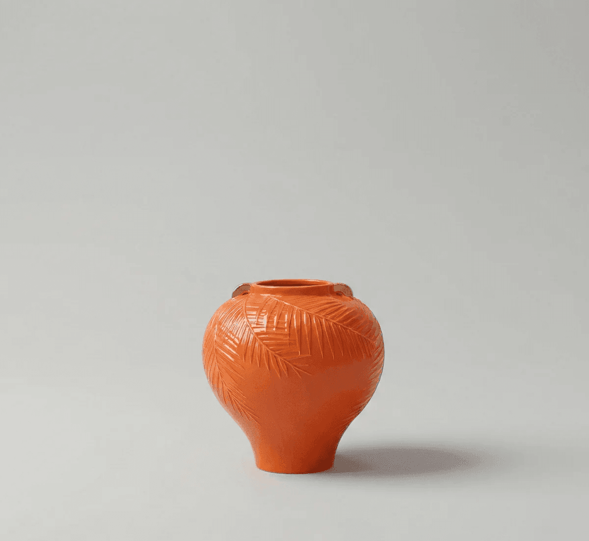 Vase Rond Orange