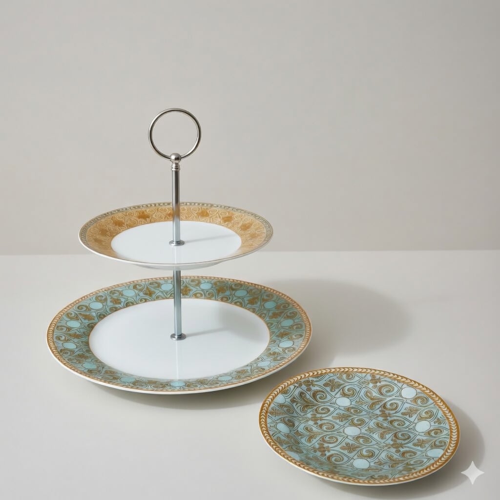Set À Gâteaux - Bohème Turquoise