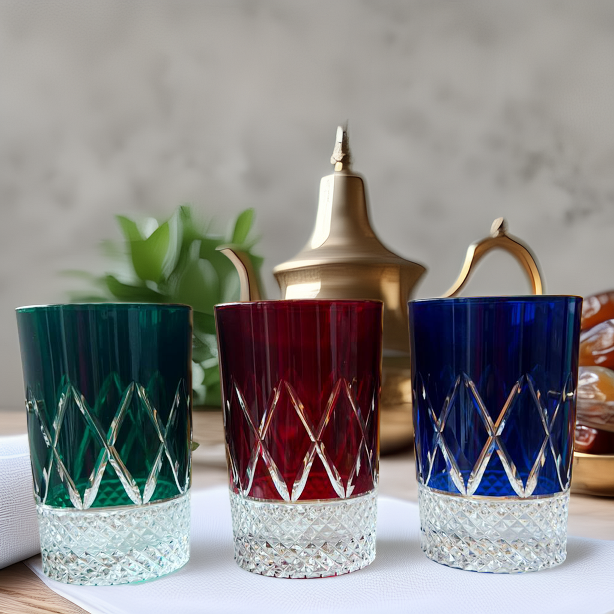 6 Verres À Thé Bellar Julia Beldi Baccarat