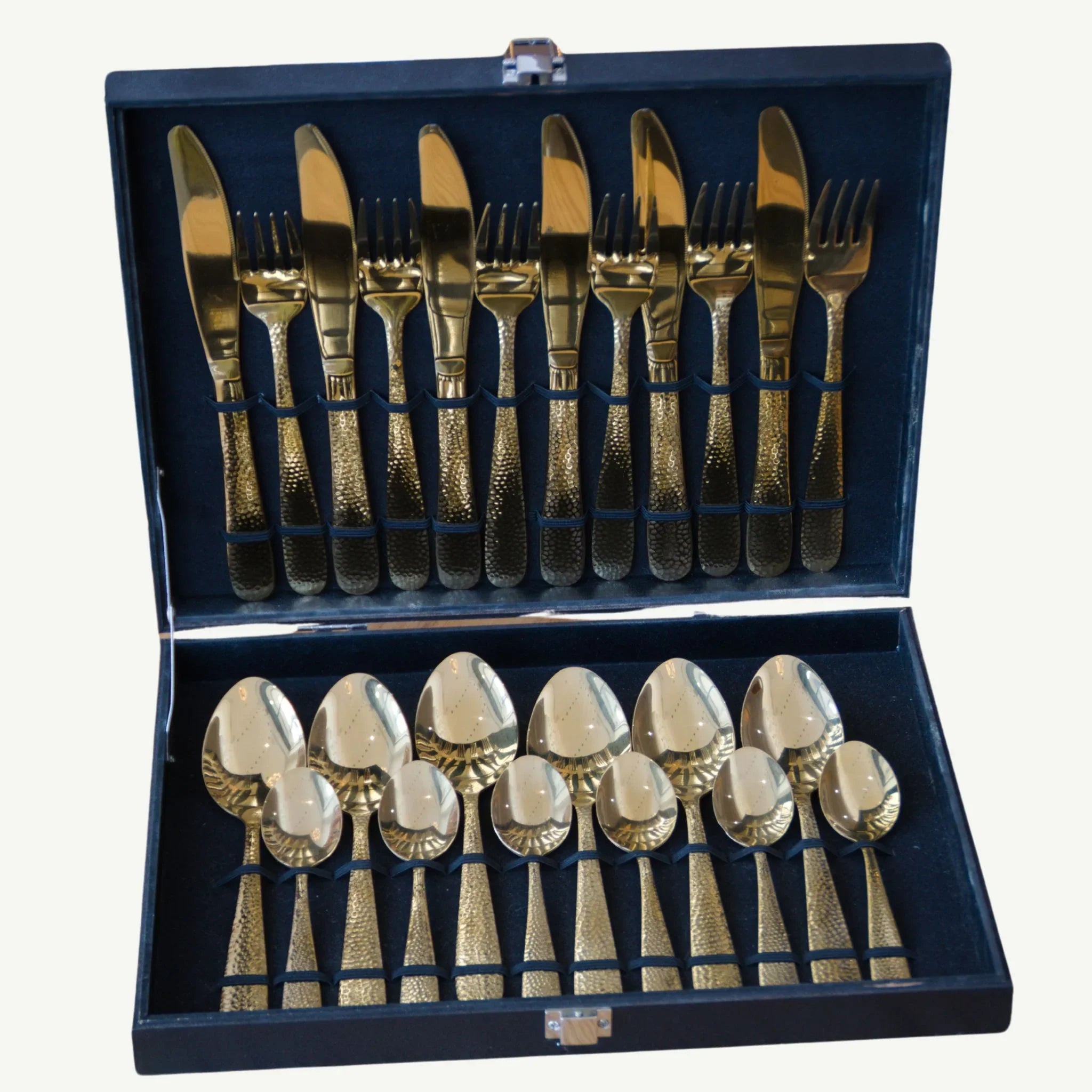 Ménagère 24 Pièces Dune Gold Pour 6 Personnes
