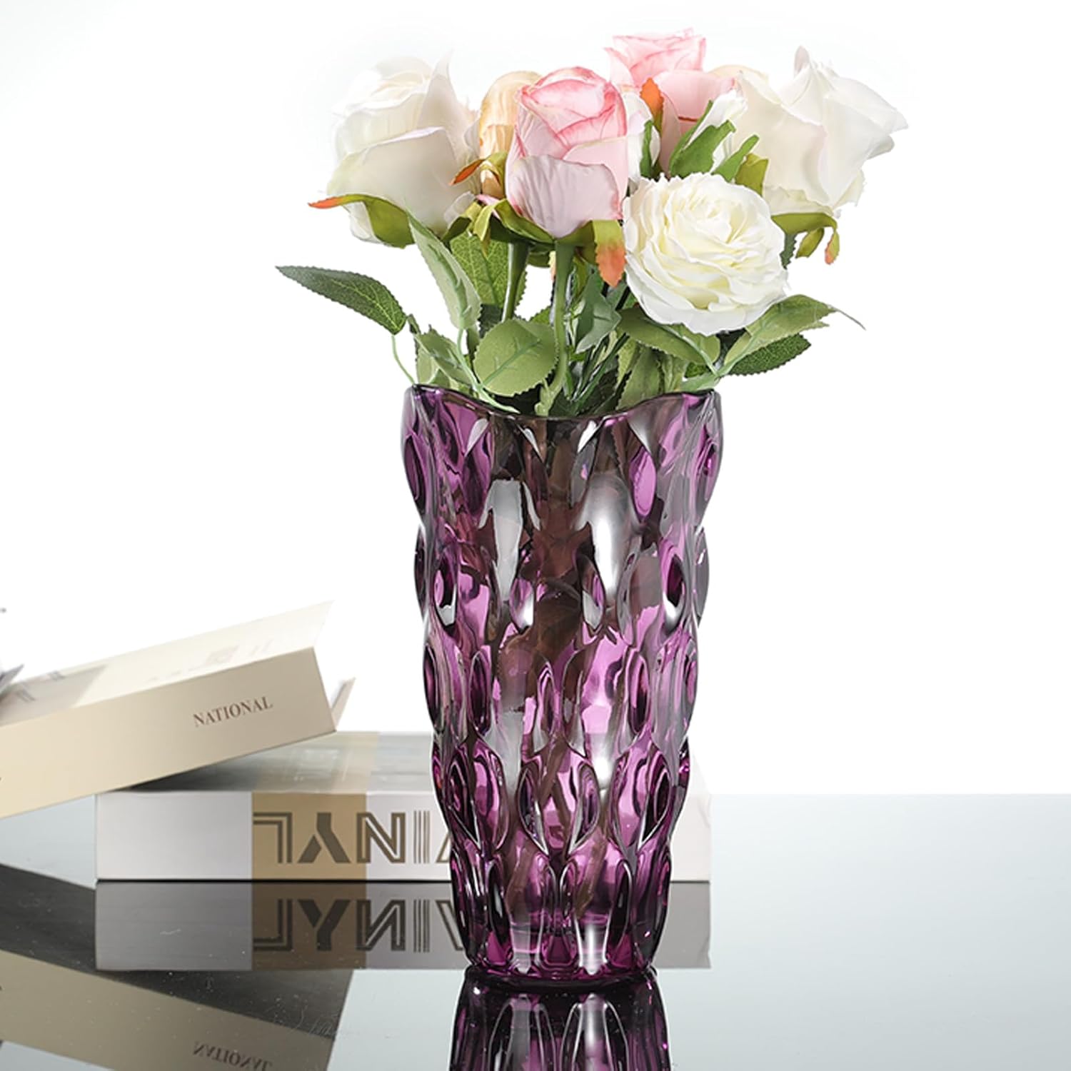 Vase Drops Mauve