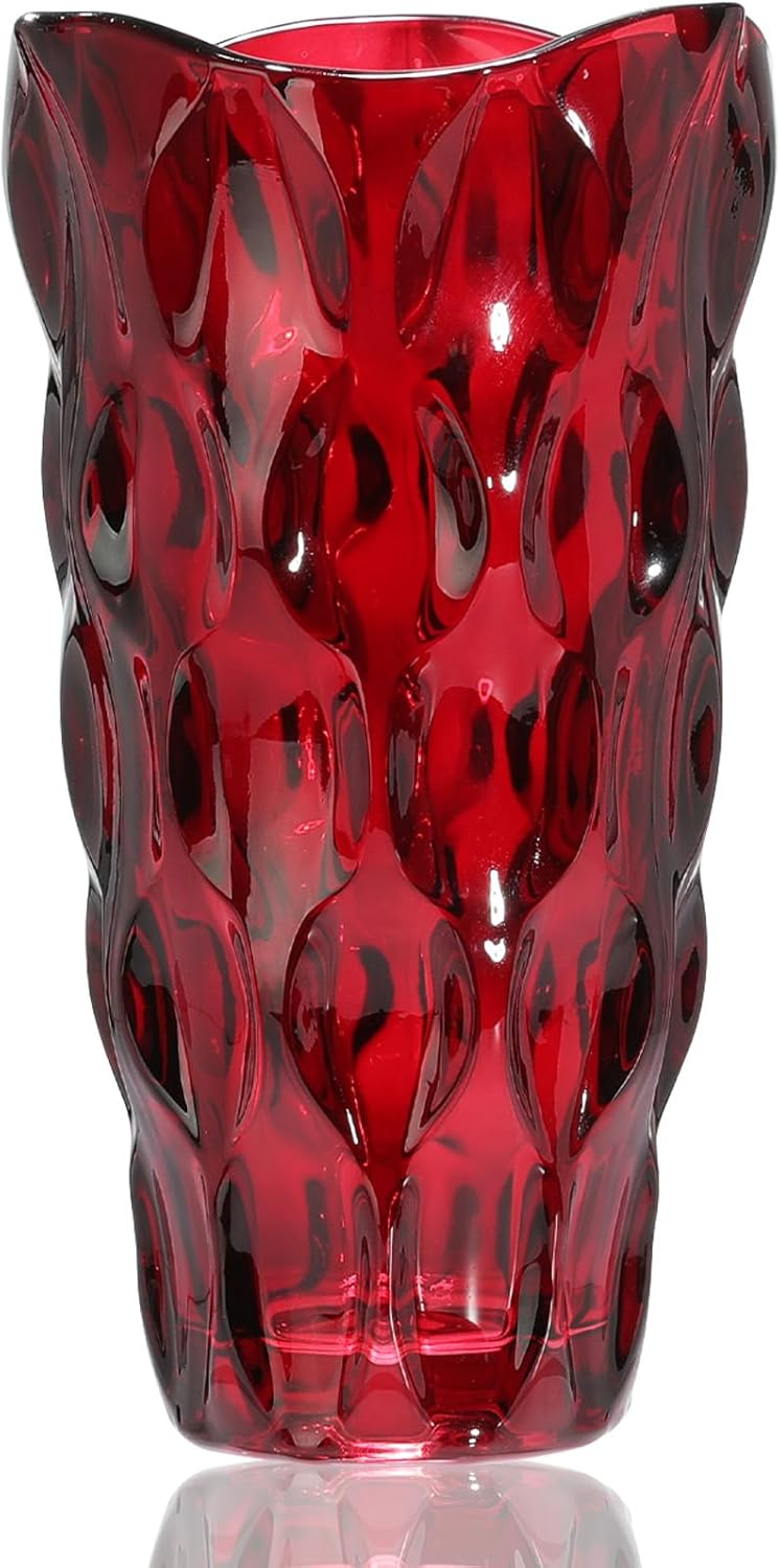 Vase Drops Rouge