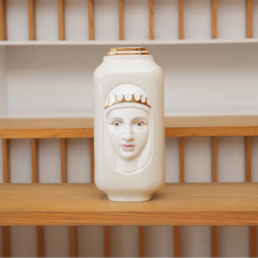 Vase Face Statue