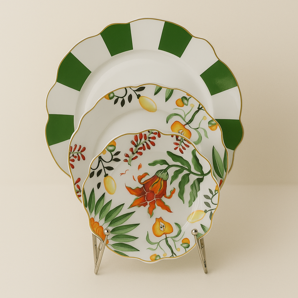 Service 18 Pièces – Fleur Lotus
