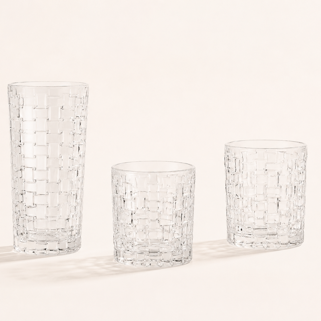 Ensemble 18 Verres en cristal BOSSA NOVA