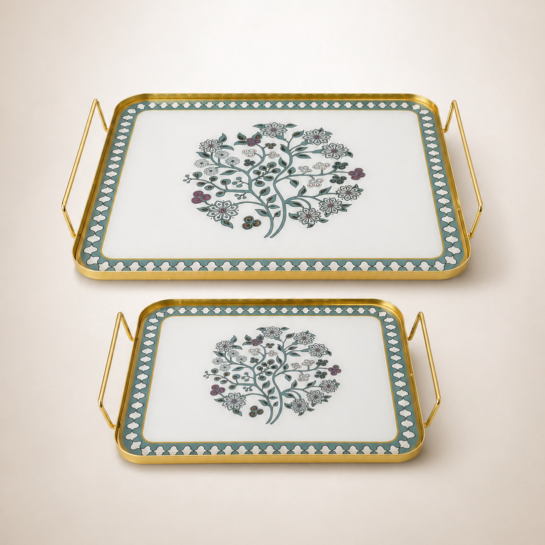Plateau Rectangle - Collection Printemps