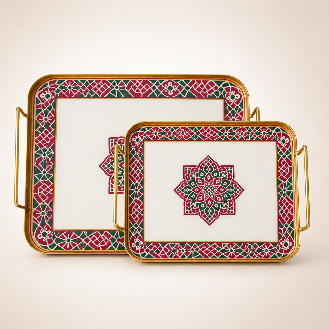Plateau Rectangle - Marocaine