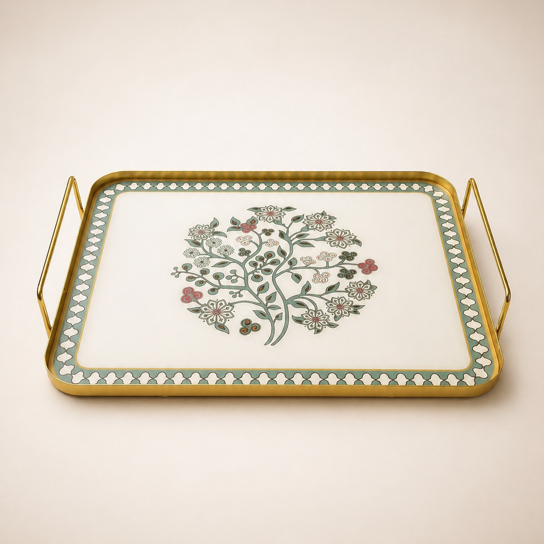 Plateau Rectangle - Collection Printemps