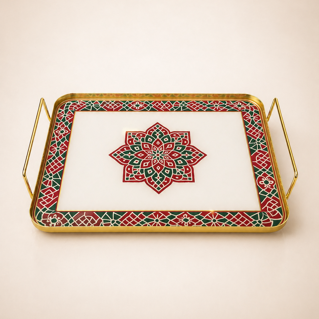 Plateau Rectangle - Marocaine