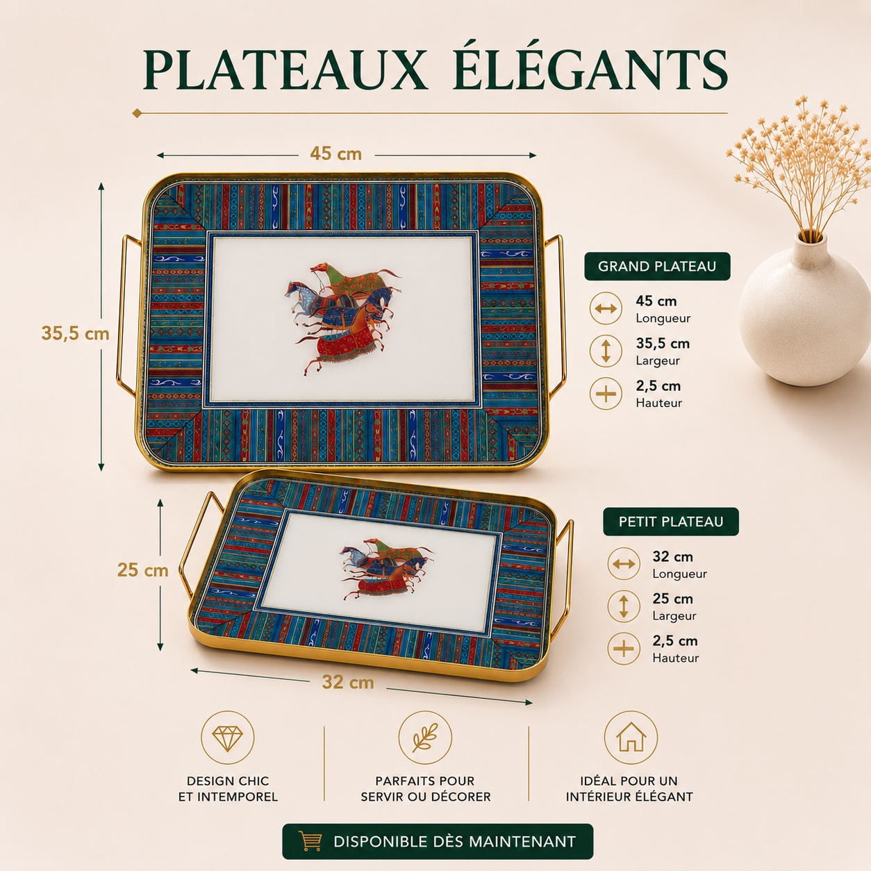 Plateau Rectangle - Tribal