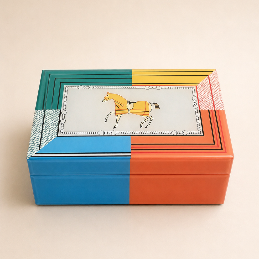 Boite a bijoux - Cavalier