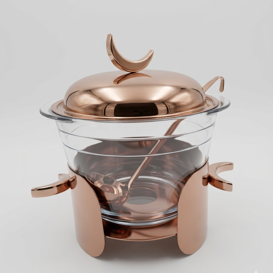 Soupière en Inox   "Clair de Lune"