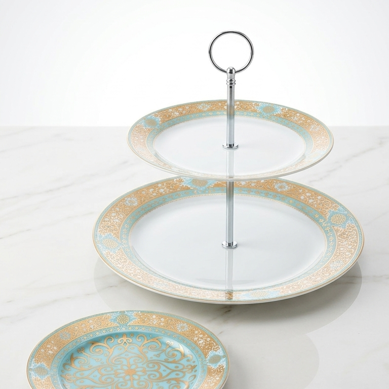 Set À Gâteaux - Collection Celeste doré