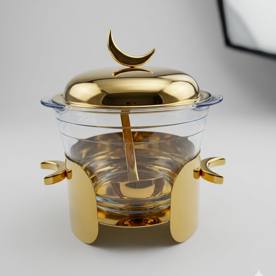 Soupière en Inox   "Clair de Lune"