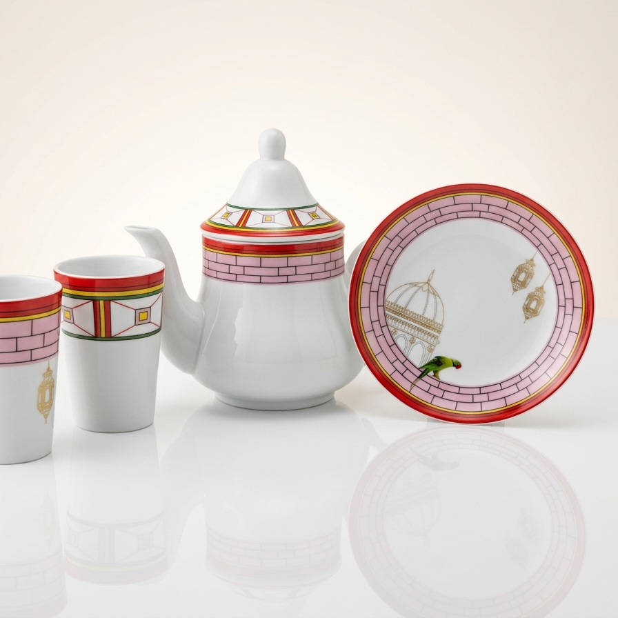 Ensemble Petit Déjeuner 13 Pièces – Collection Medina