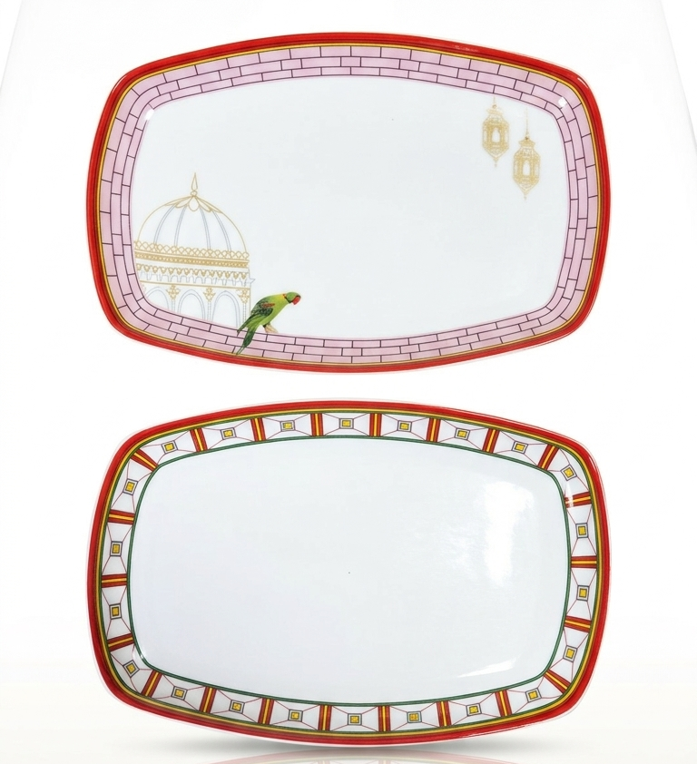 Ensemble 2 Plats Rectangulaires – Collection Medina