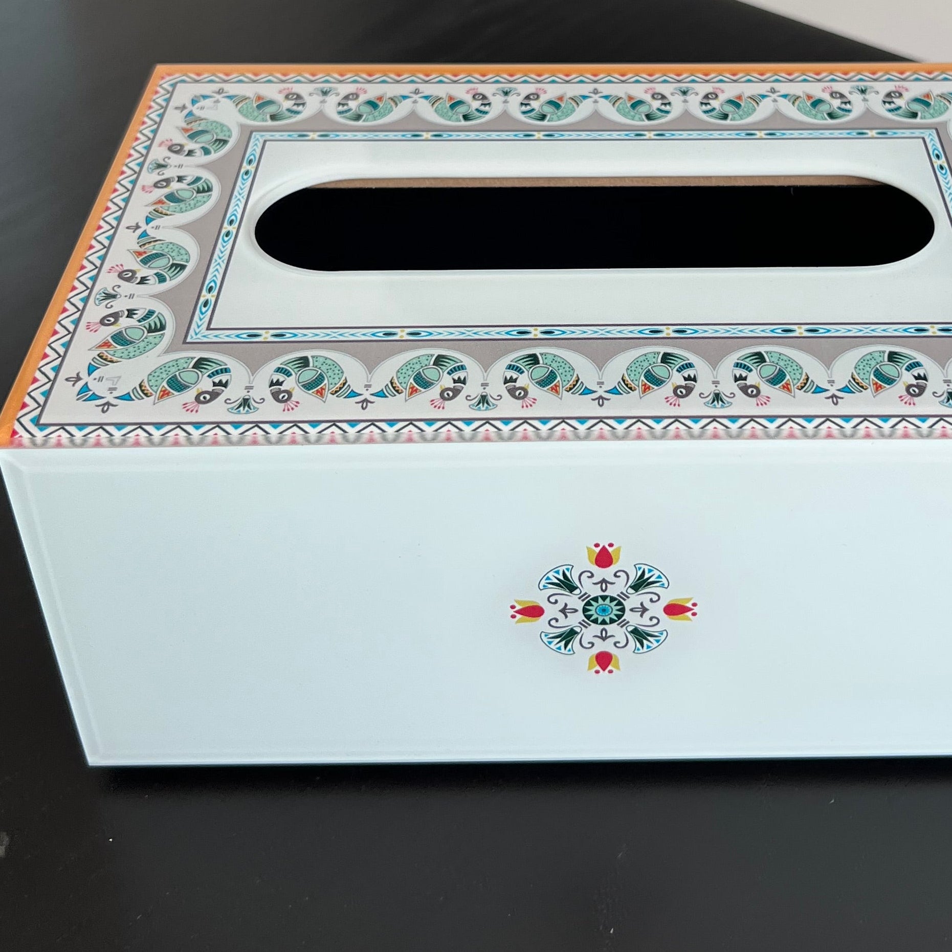 Boite mouchoirs - Floral Andalous
