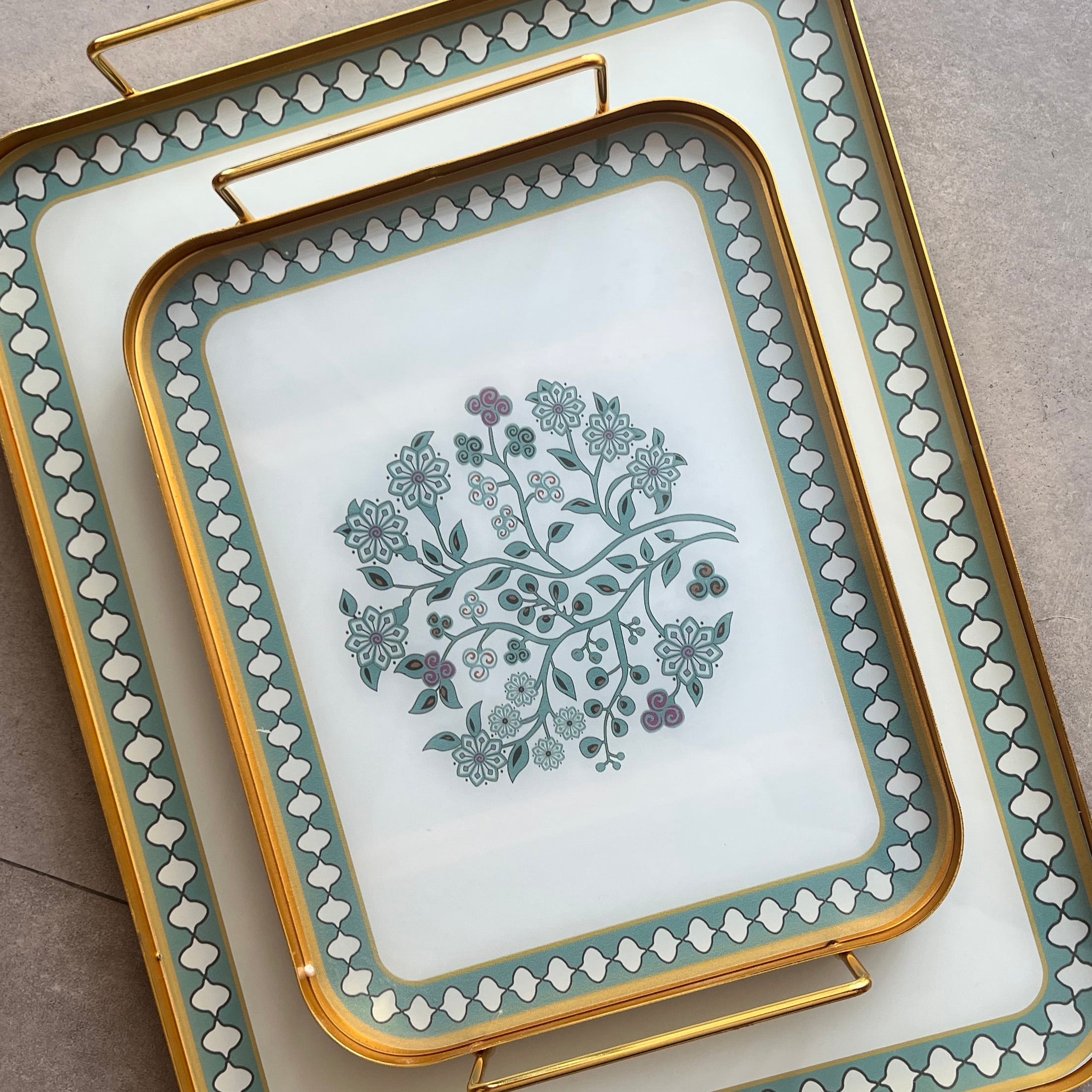 Plateau Rectangle - Collection Printemps