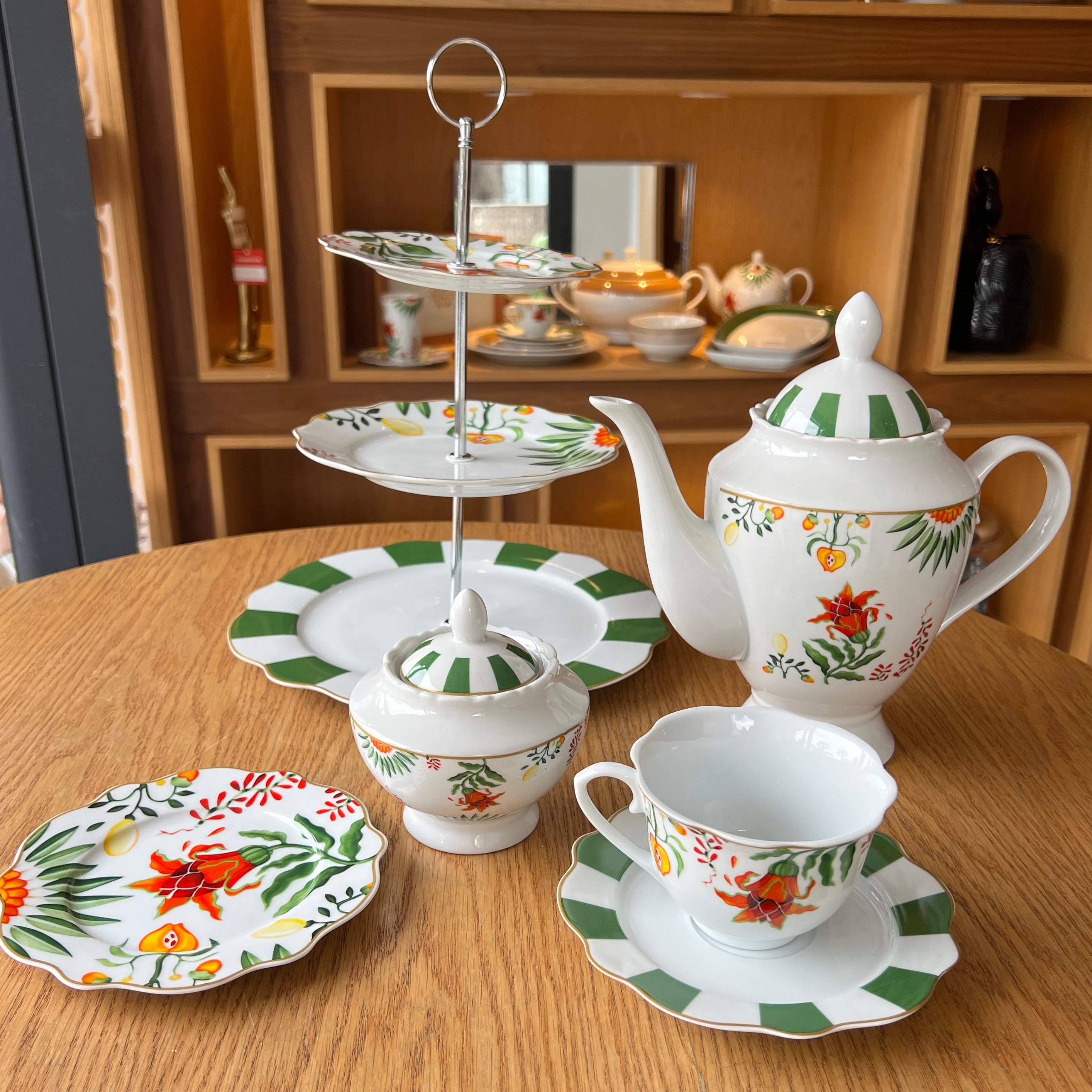 Service 23 Pièces – Fleur Lotus