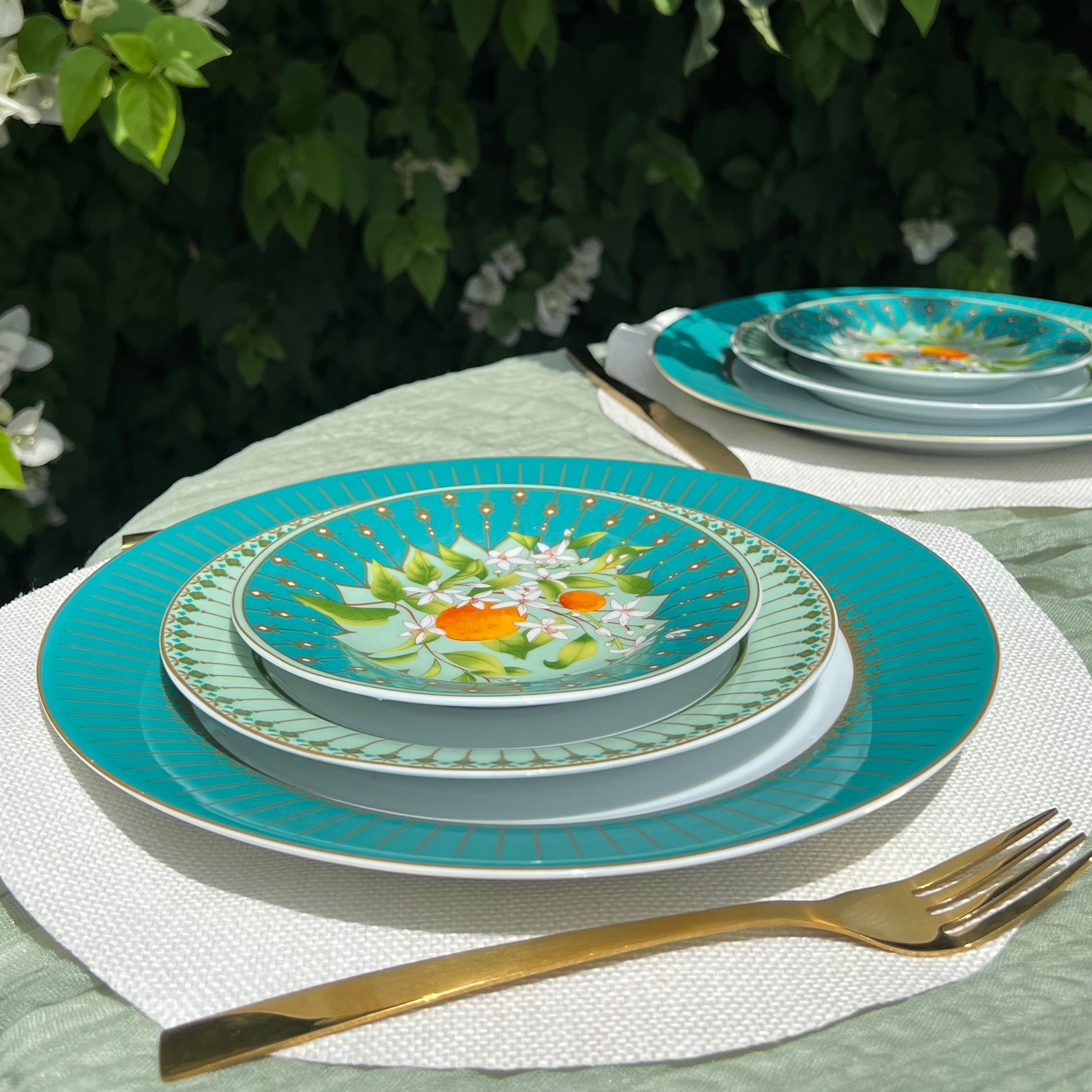 Service 18 Pièces – Collection Fleur d'oranger