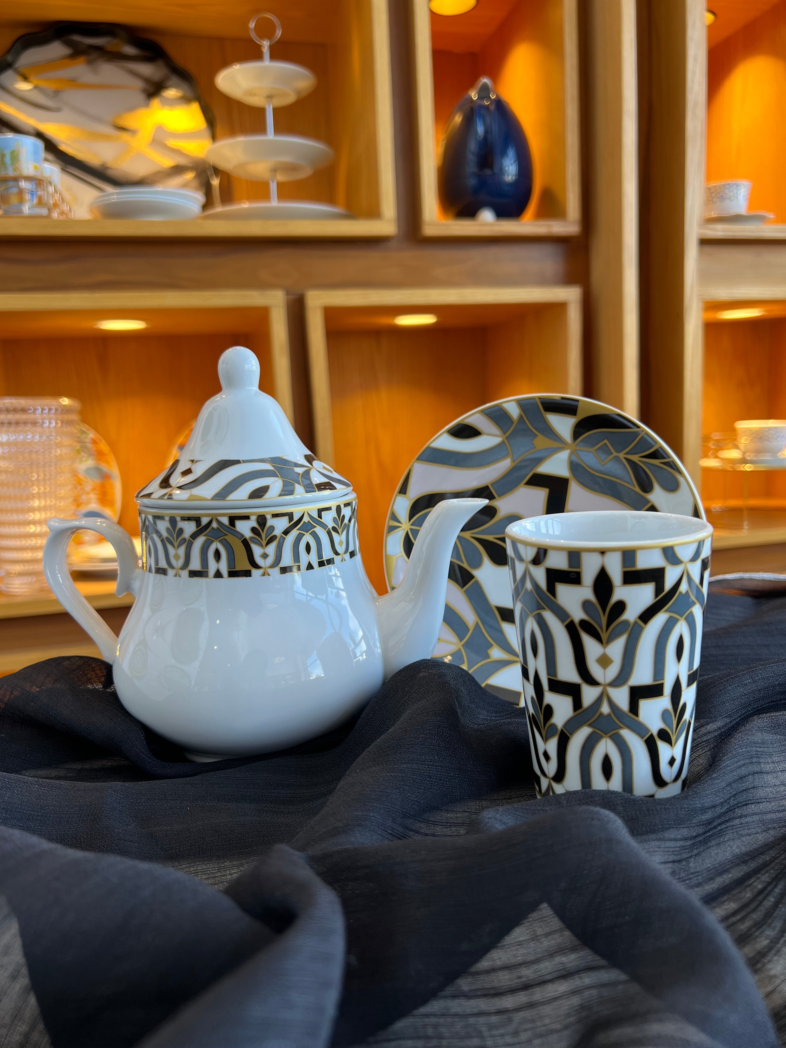 Ensemble Petit Déjeuner 13 Pièces – Arabesque