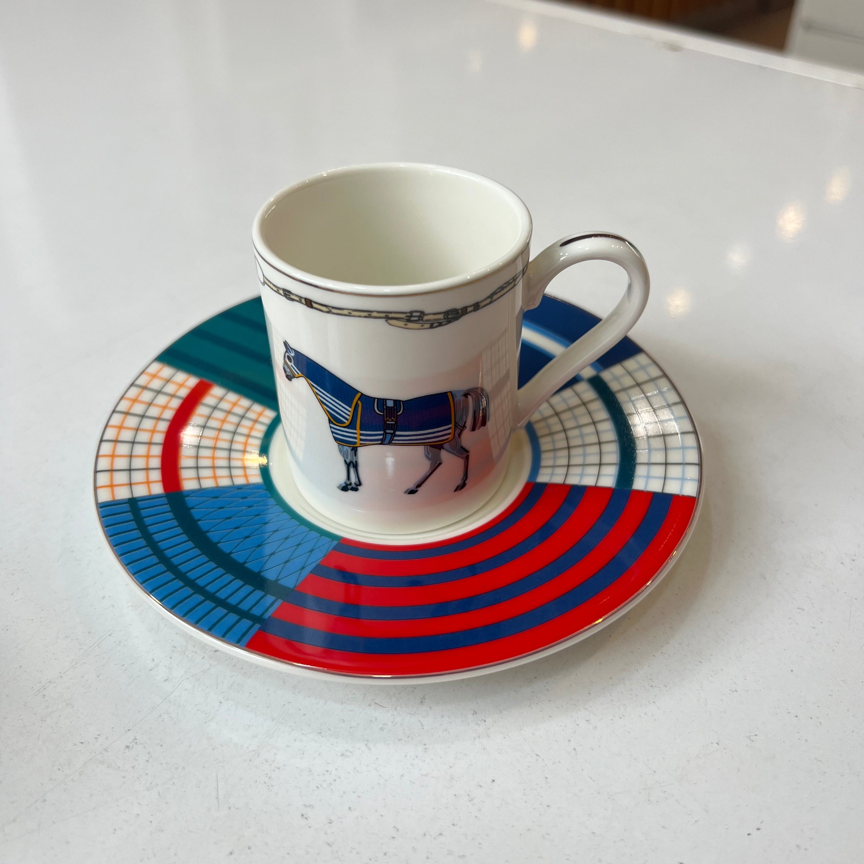 Tasse À Café Noire – Le Cavalier