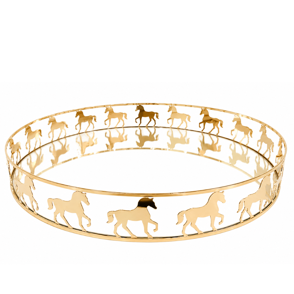 Plateau rond - ROYAL HORSE