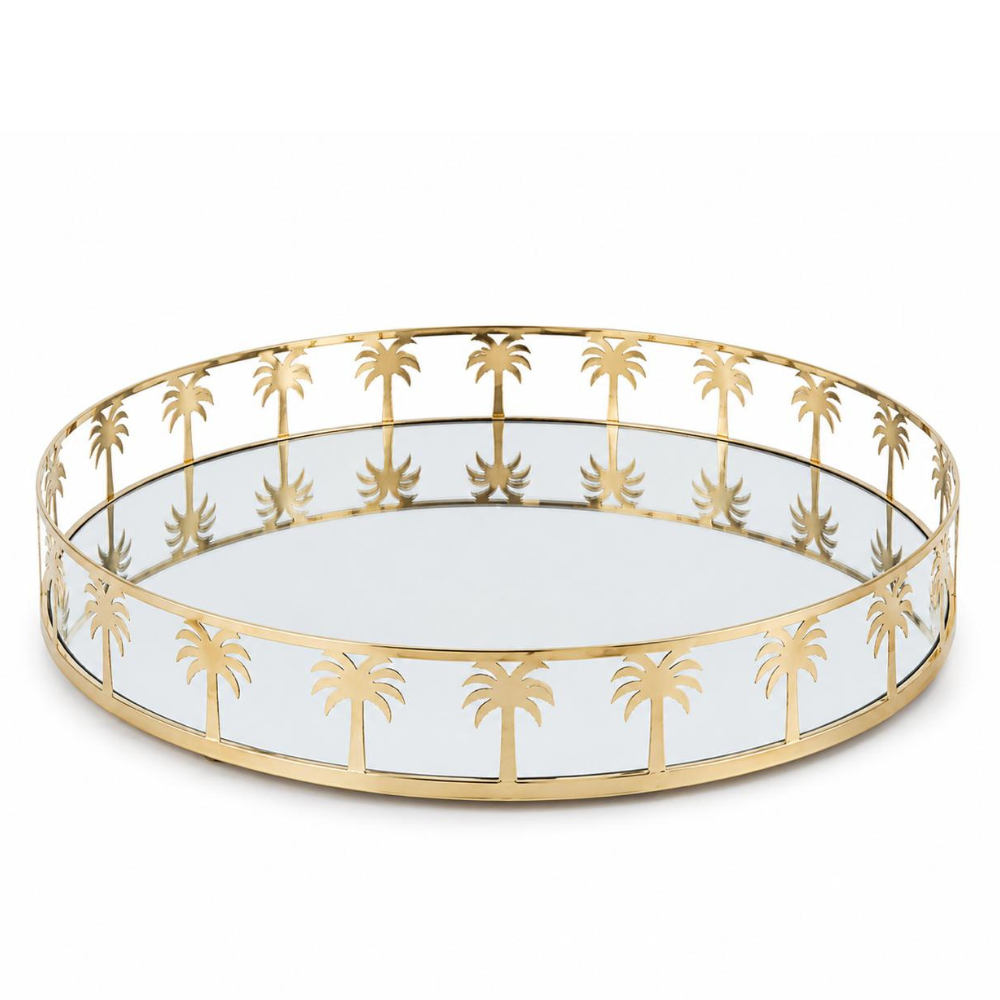 Plateau rond- Palm
