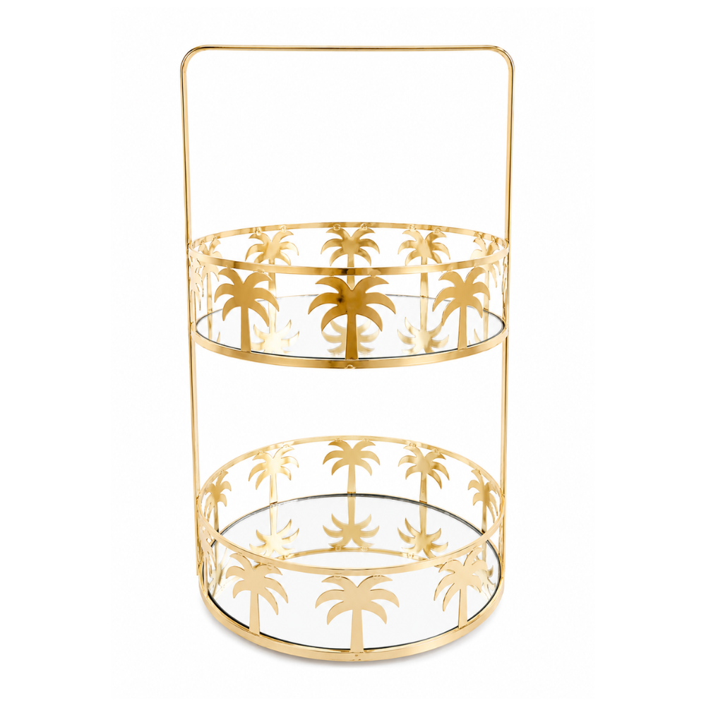 Présentoir ROND À 2 Étages- Palm