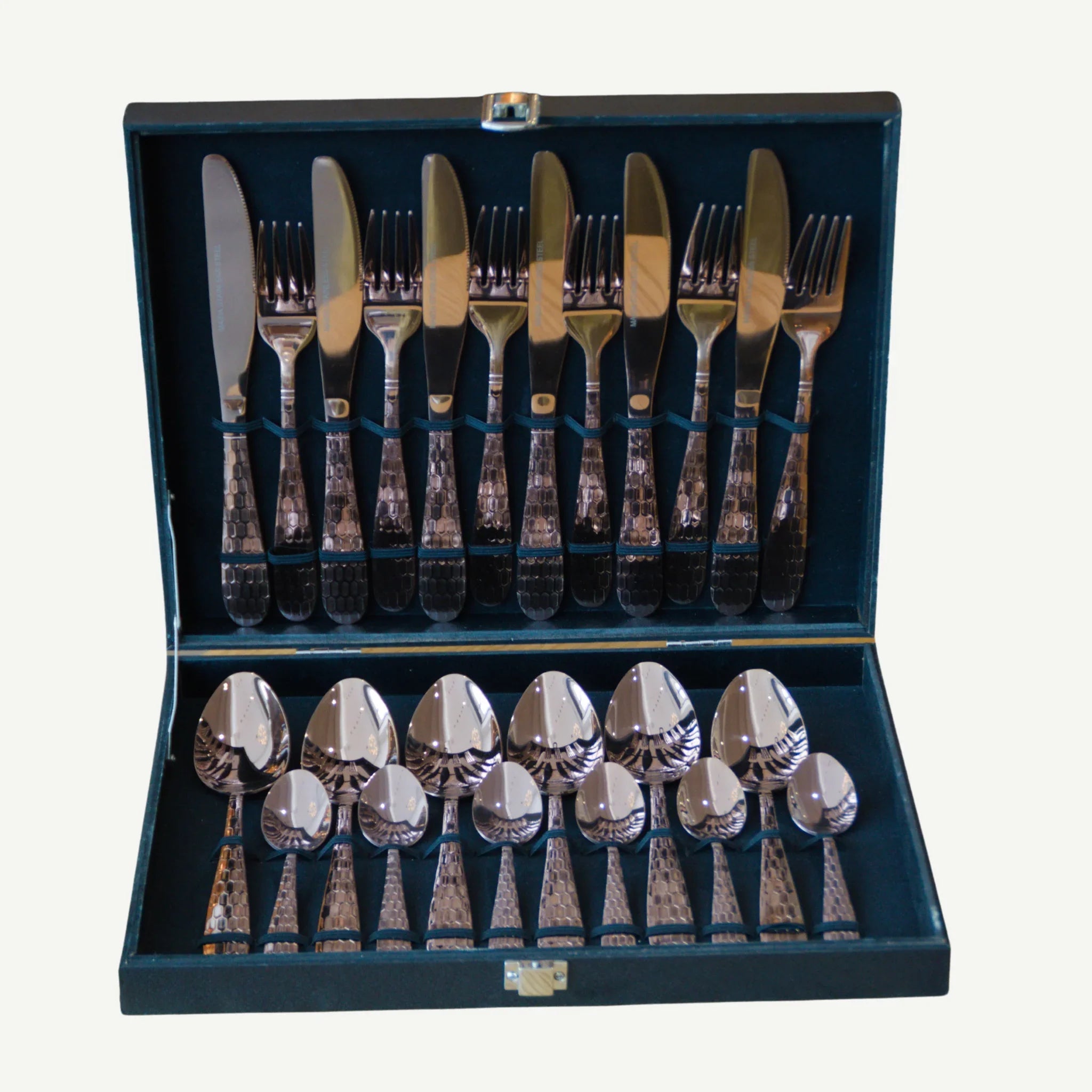Ménagère 24 Pièces Pour 6 Personnes Hony Rose Gold