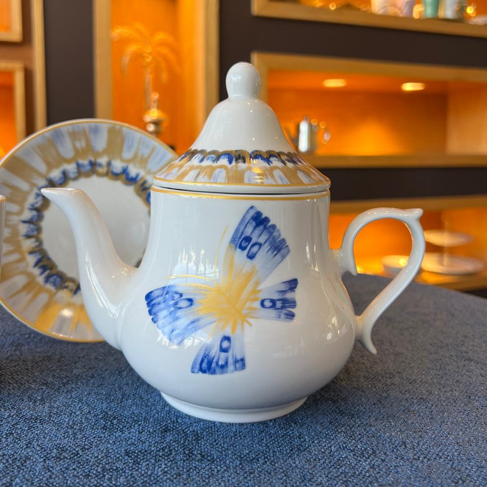 Ensemble Petit Déjeuner 13 Pièces – Blue Butterfly