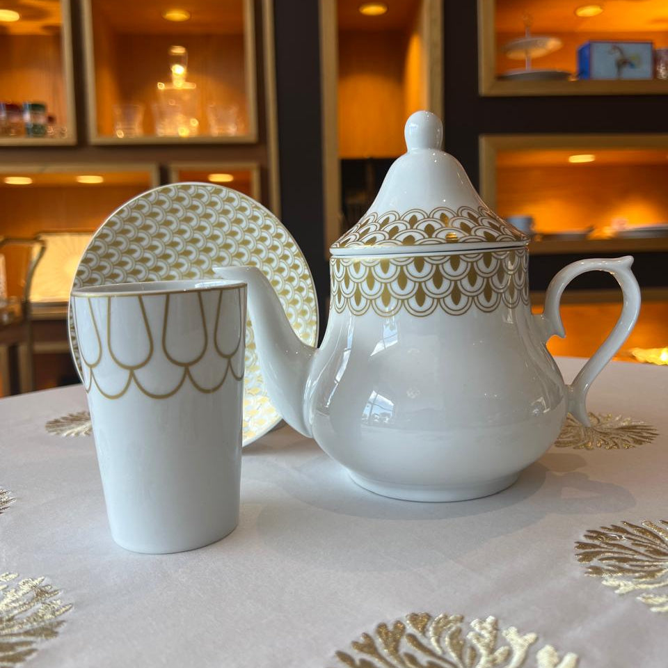 Ensemble Petit Déjeuner 13 Pièces – Golden Deco