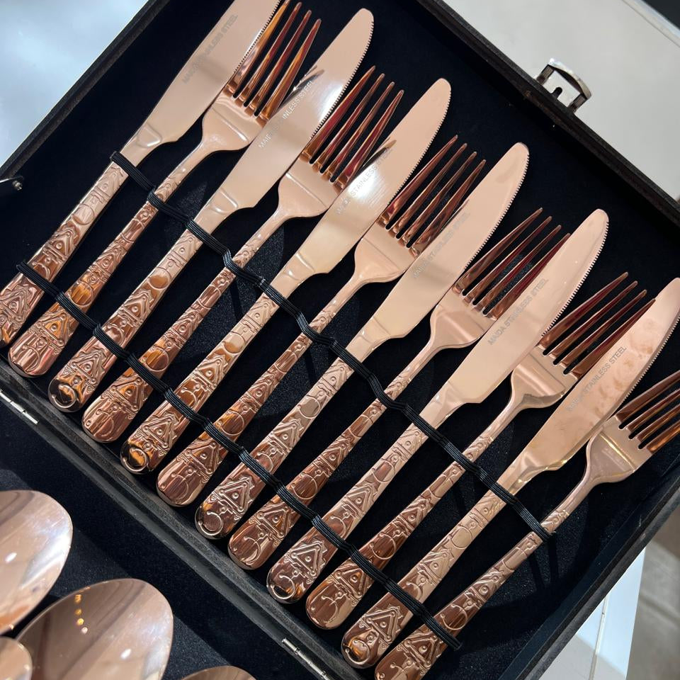 Ménagère Fibule Rose Gold