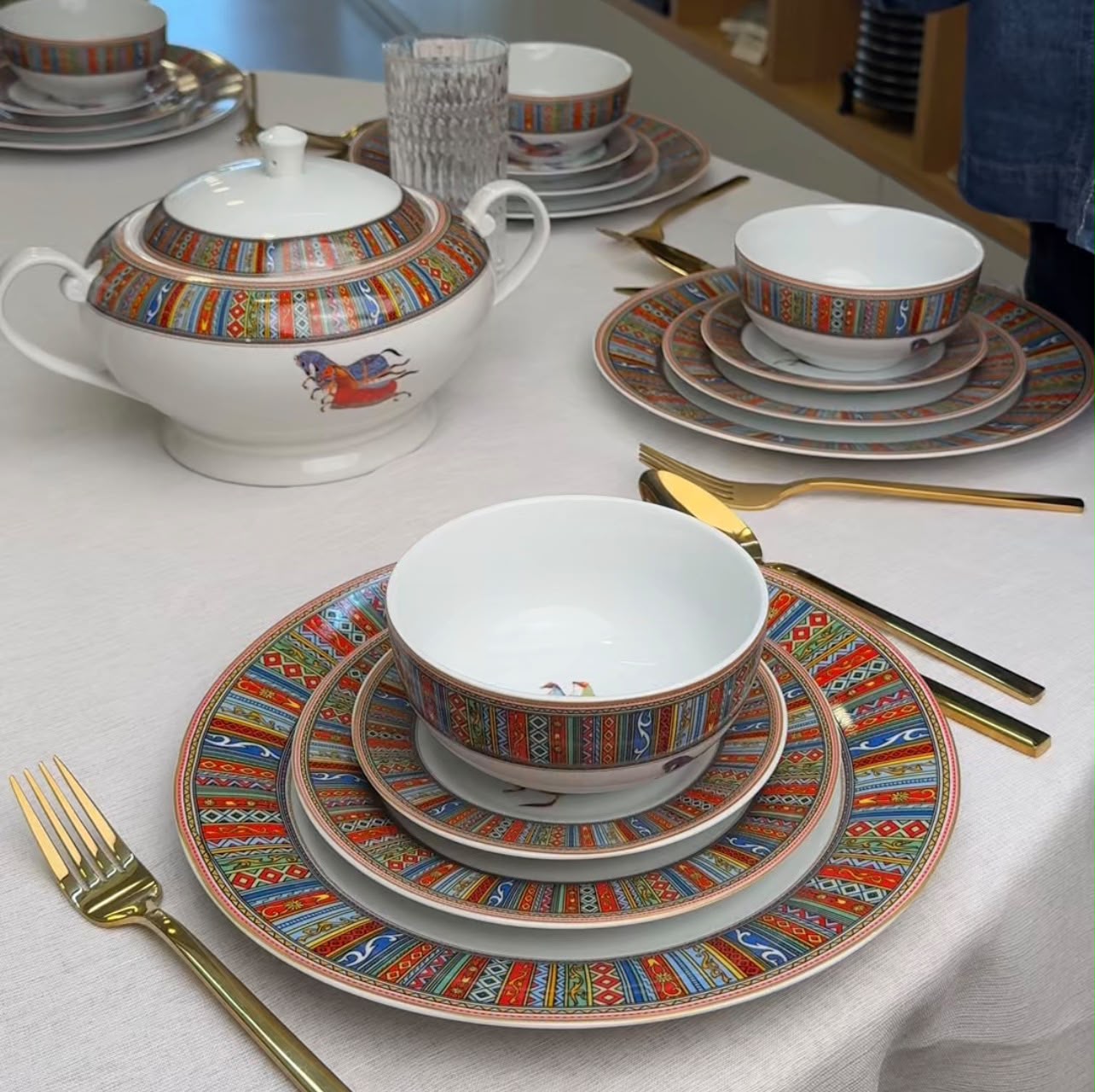 Service De Table 49 Pièces Tribal