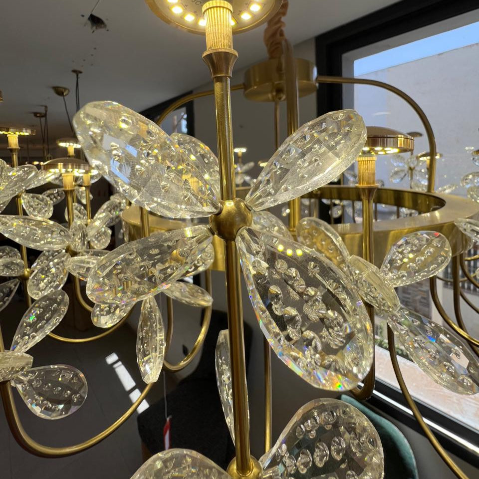 Lustre Floral Design – Diamètre 80 Cm
