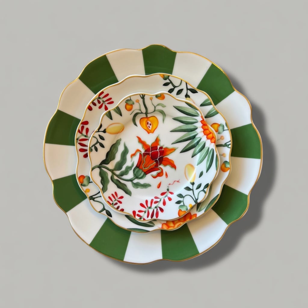 Service 18 Pièces – Fleur Lotus
