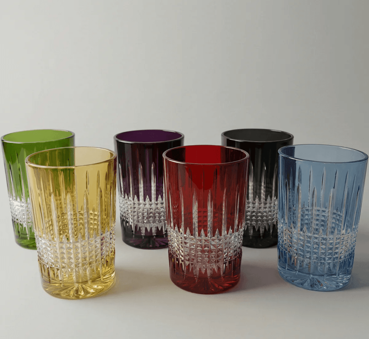 6 Verres À Thé Bellar Julia En Cristal St Louis