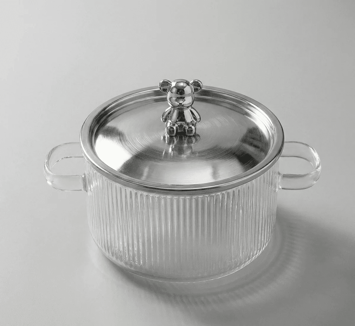 Casserole En Verre Avec Couvercle – 1500Ml